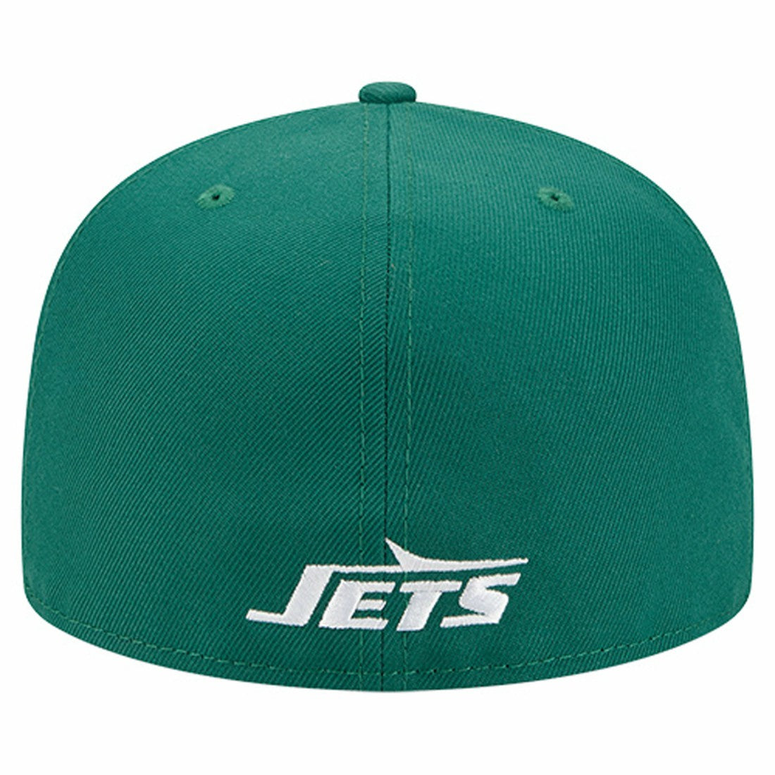 New York Jets New Era Overlap Wordmark 59FIFTY Fitted Hat Green