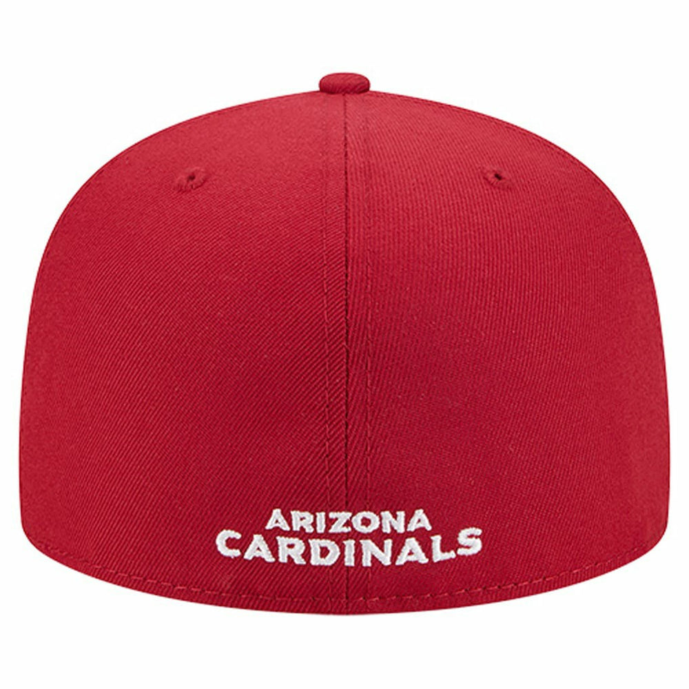 Arizona Cardinals New Era Overlap Wordmark 59FIFTY Fitted Hat Cardinal
