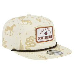 Las Vegas Raiders New Era Desert Rose 19TWENTY Adjustable Hat Cream