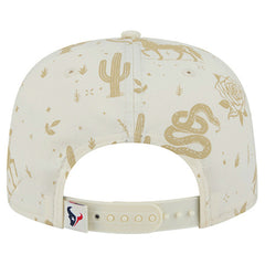 Houston Texans New Era Desert Rose 19TWENTY Adjustable Hat Cream