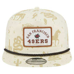 San Francisco 49ers New Era Desert Rose 19TWENTY Adjustable Hat Cream
