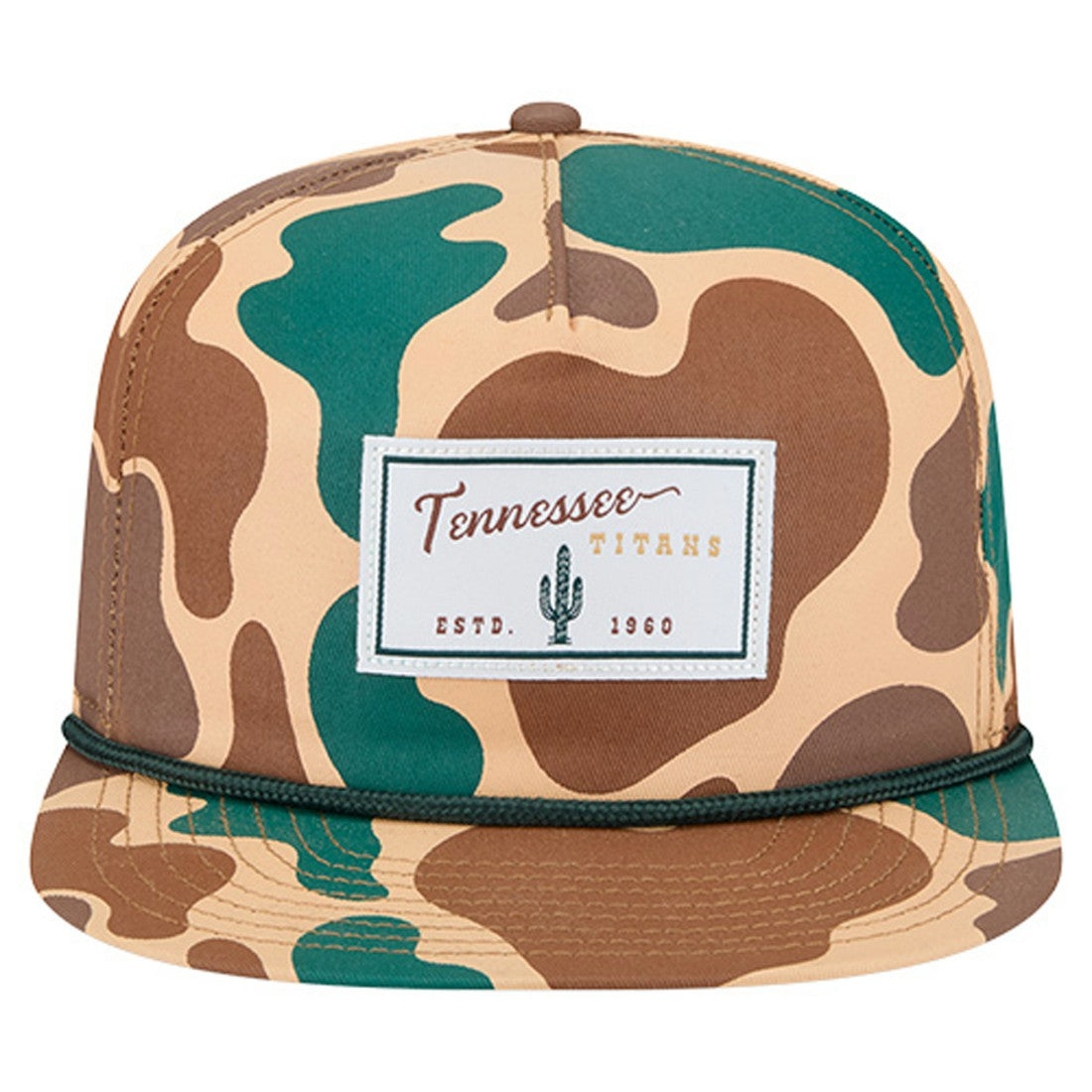 Tennessee Titans New Era Duck Rope 19TWENTY Snapback Hat Camo
