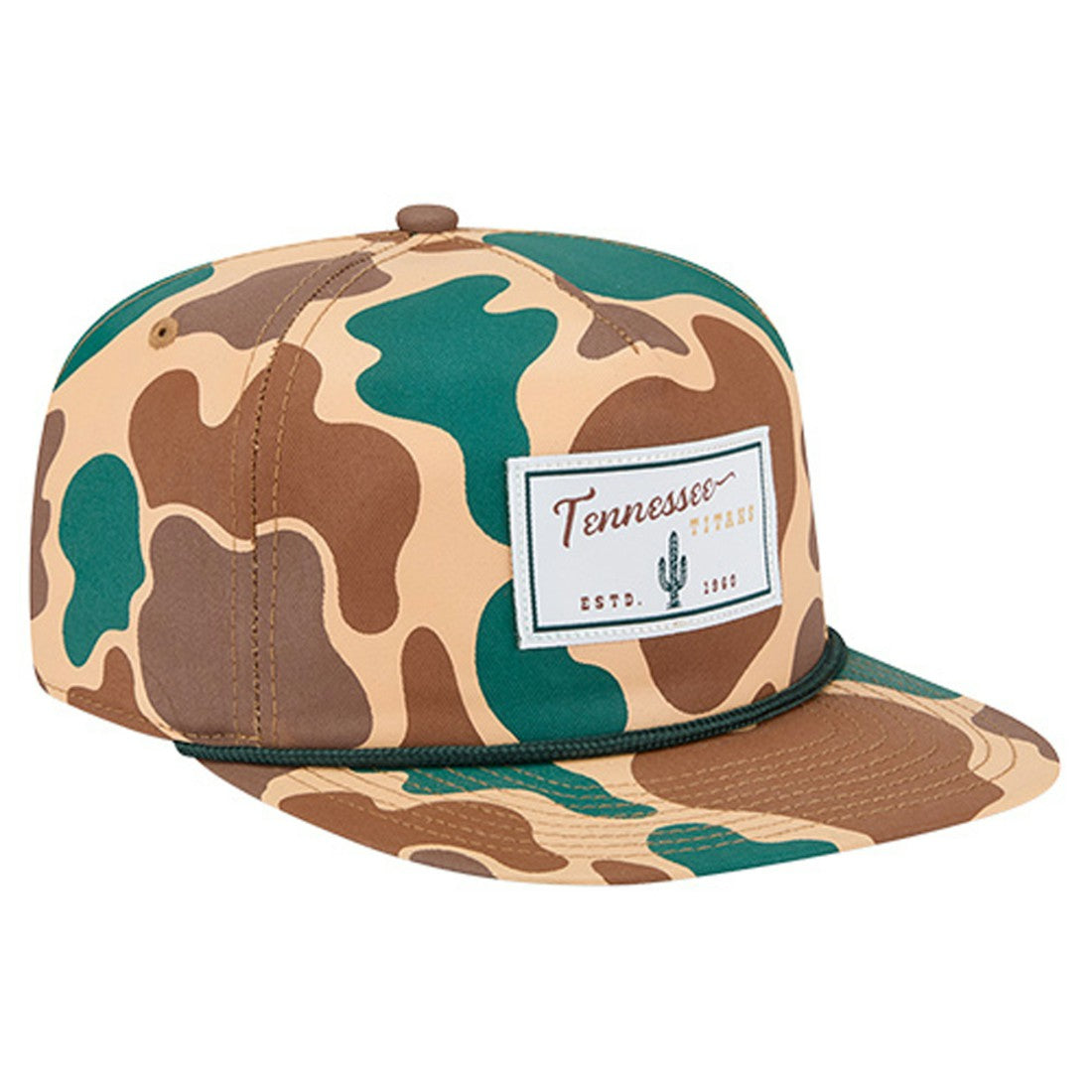 Tennessee Titans New Era Duck Rope 19TWENTY Snapback Hat Camo