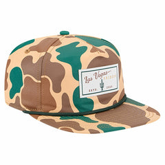 Las Vegas Raiders New Era Duck Rope 19TWENTY Snapback Hat Camo