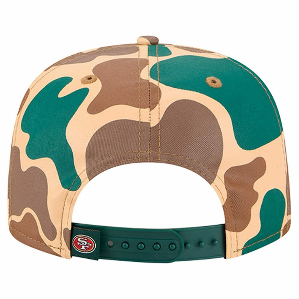 San Francisco 49ers New Era Duck Rope 19TWENTY Snapback Hat Camo