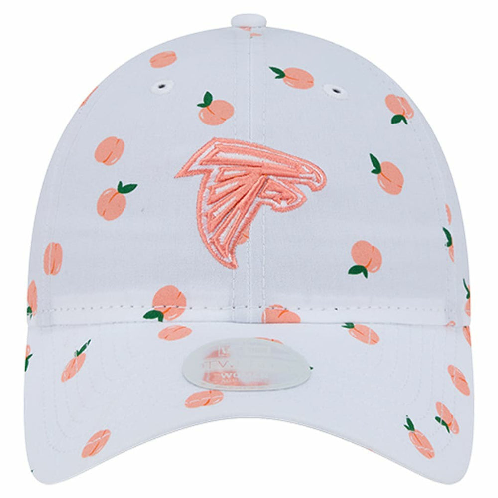 Atlanta Falcons New Era Women's Fruit Pattern 9TWENTY Adjustable Hat White