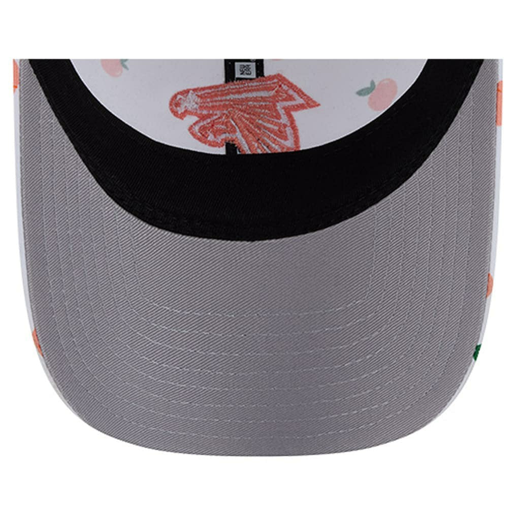 Atlanta Falcons New Era Women's Fruit Pattern 9TWENTY Adjustable Hat White