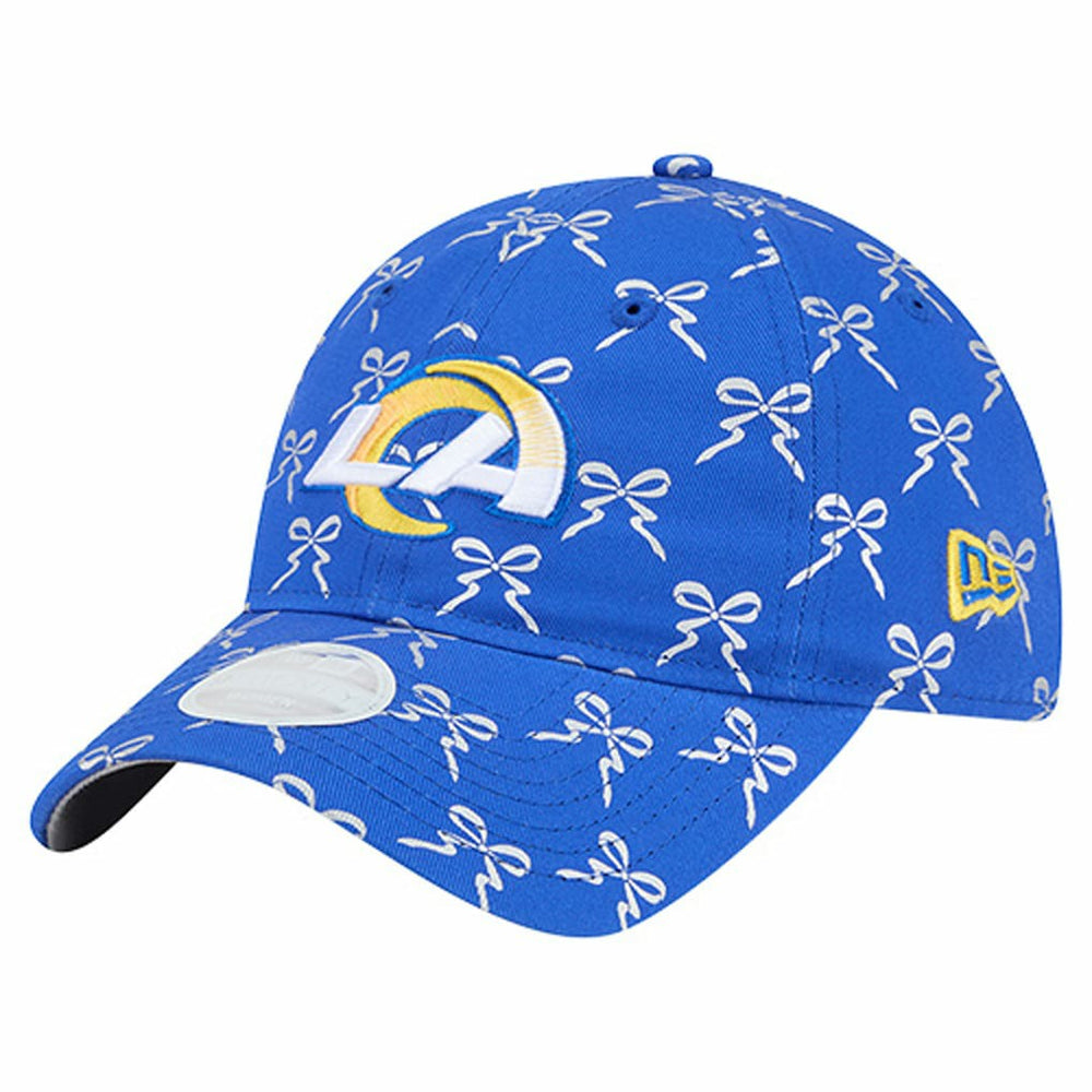Los Angeles Rams New Era Women's Ribbon 9TWENTY Adjustable Hat Royal