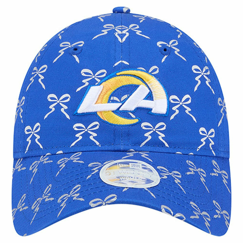 Los Angeles Rams New Era Women's Ribbon 9TWENTY Adjustable Hat Royal