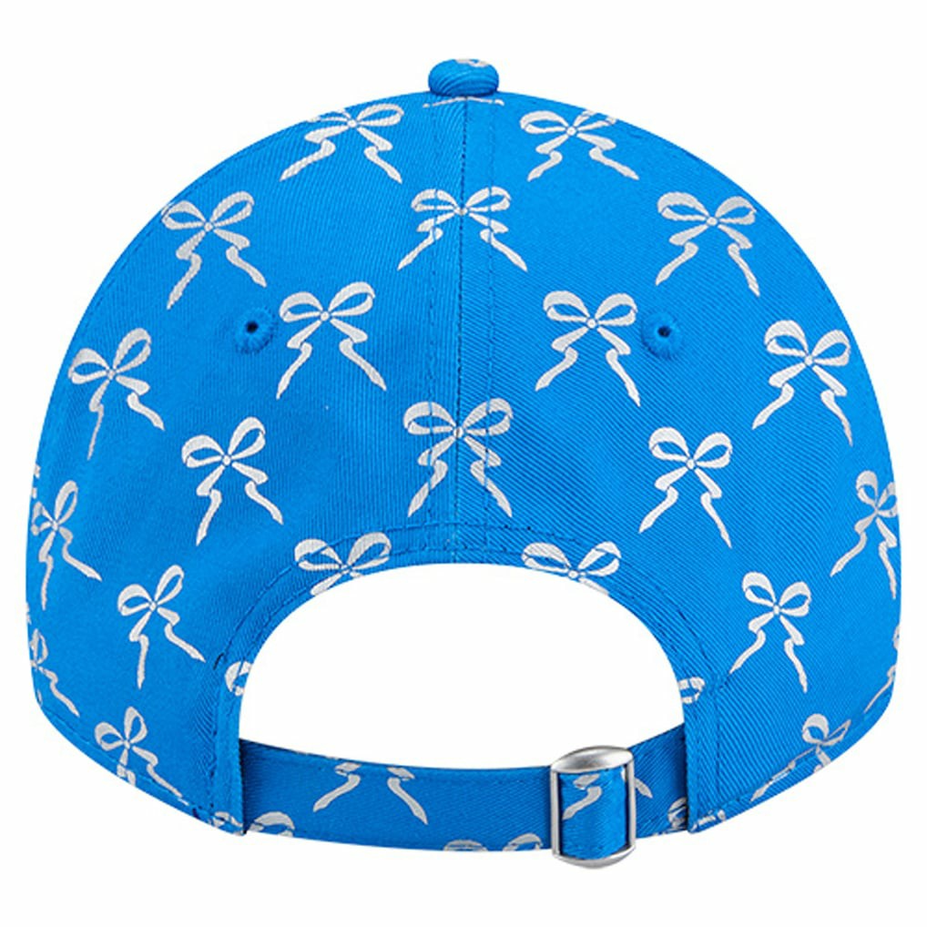 Detroit Lions New Era Women's Ribbon 9TWENTY Adjustable Hat Blue