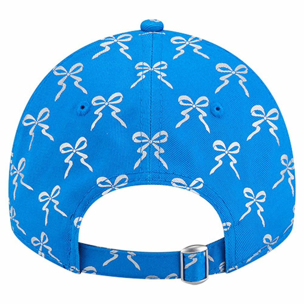 Detroit Lions New Era Women's Ribbon 9TWENTY Adjustable Hat Blue