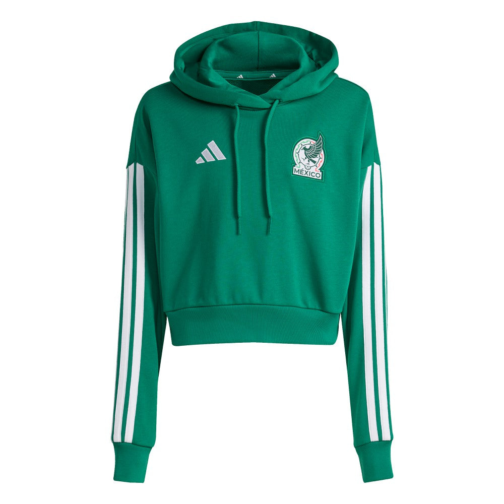 Mexico National Team Women's FIFA x World Cup Alphaskin Cropped Hoodie Green