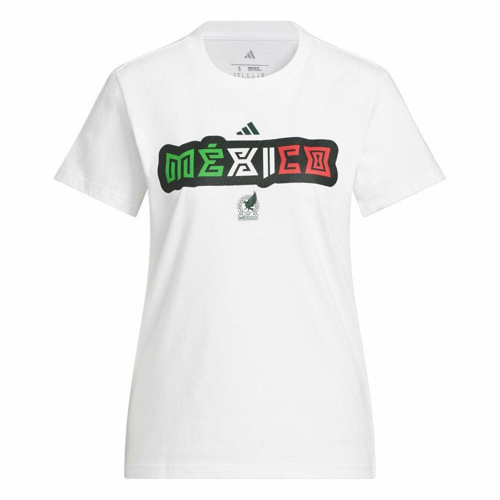 Mexico National Team Women's Jersey Hook T-Shirt White shop