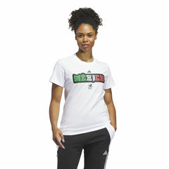 Mexico National Team Women's Jersey Hook T-Shirt White shop
