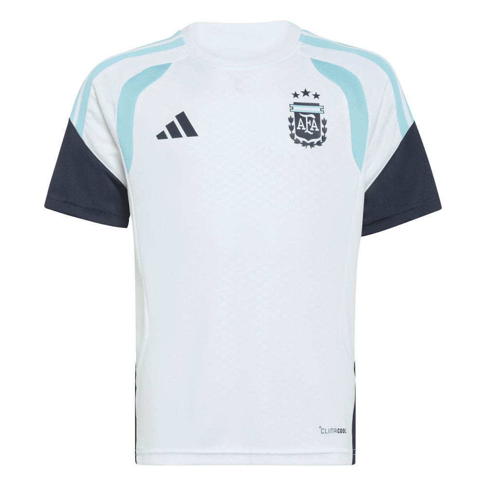 Argentina National Team Youth FIFA x World Cup 2026 Tiro Training Jersey White