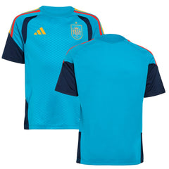 Spain National Team Youth FIFA x World Cup 2026 Tiro Training Jersey Turquoise