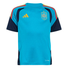Spain National Team Youth FIFA x World Cup 2026 Tiro Training Jersey Turquoise