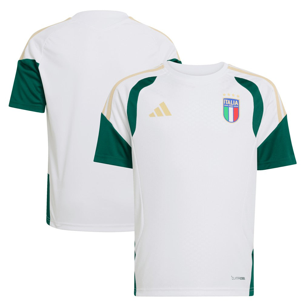 Italy National Team Youth FIFA x World Cup 2026 Tiro Training Jersey White