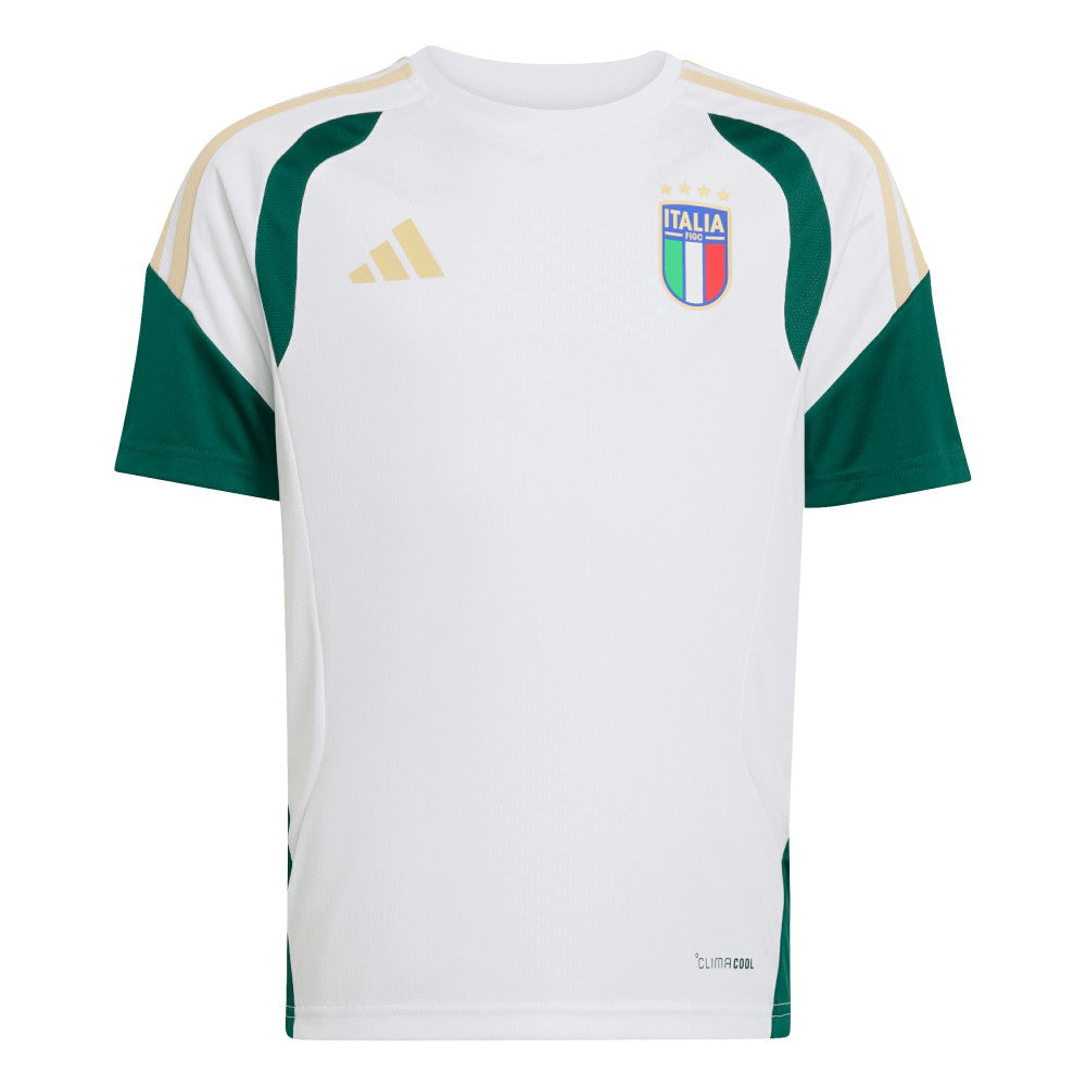 Italy National Team Youth FIFA x World Cup 2026 Tiro Training Jersey White