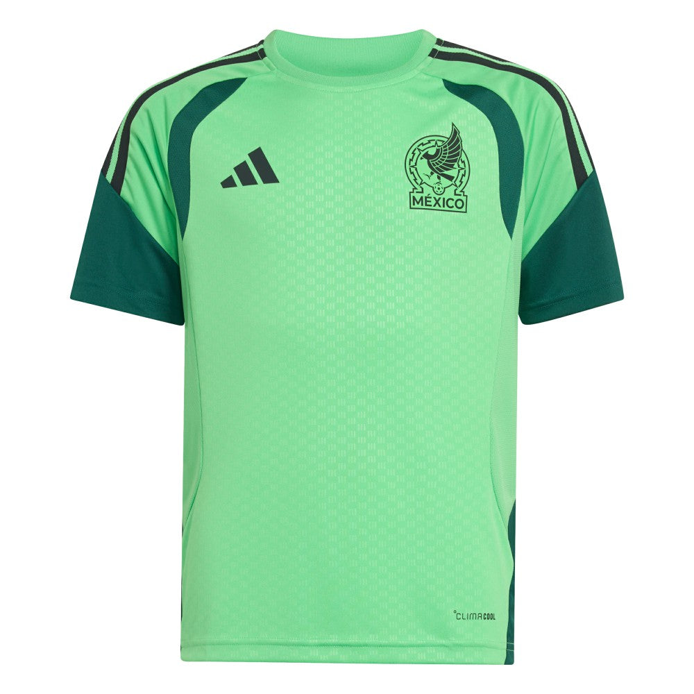 Mexico National Team Youth FIFA x World Cup 2026 Tiro Training Jersey Green