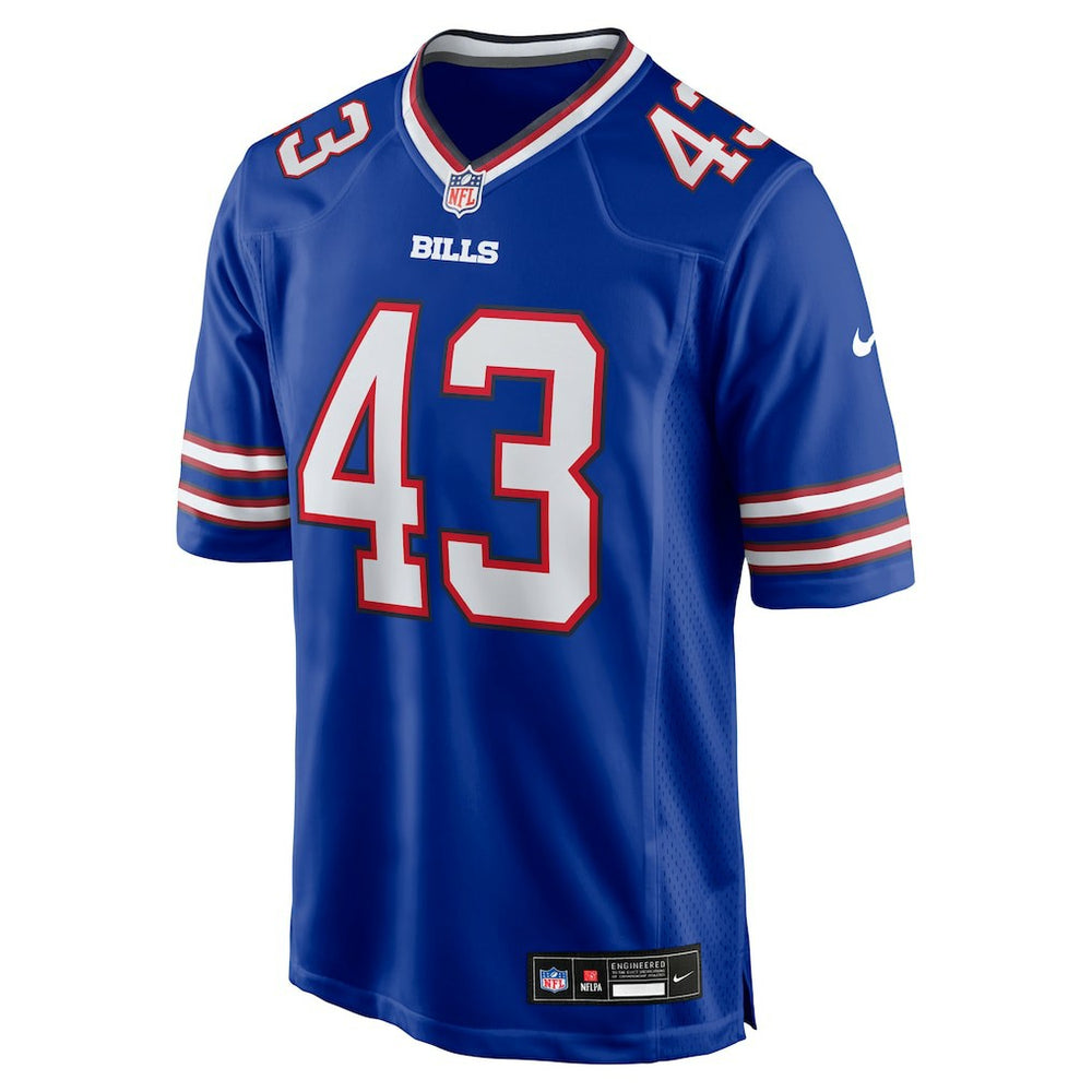 Dorian Strong Buffalo Bills Team Game Jersey Royal