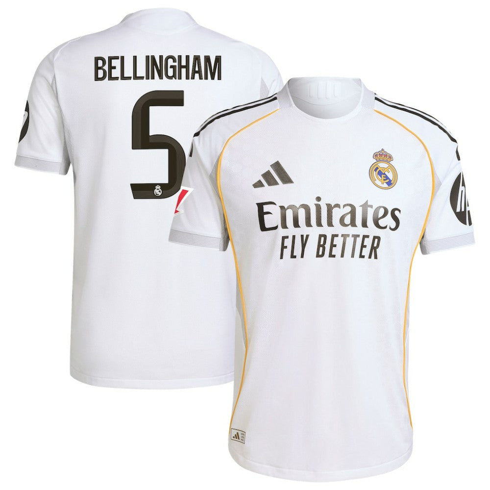 Jude Bellingham Real Madrid 2025/26 Home Jersey White sale