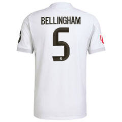 Jude Bellingham Real Madrid 2025/26 Home Jersey White sale