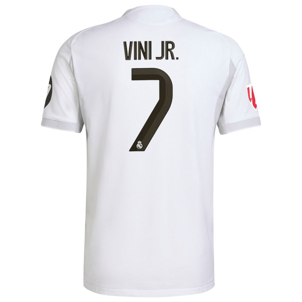 Vini Jr. Real Madrid 2025/26 Home Jersey White
