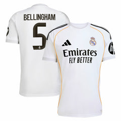 Jude Bellingham Real Madrid 2025/26 Home Replica Jersey White shop