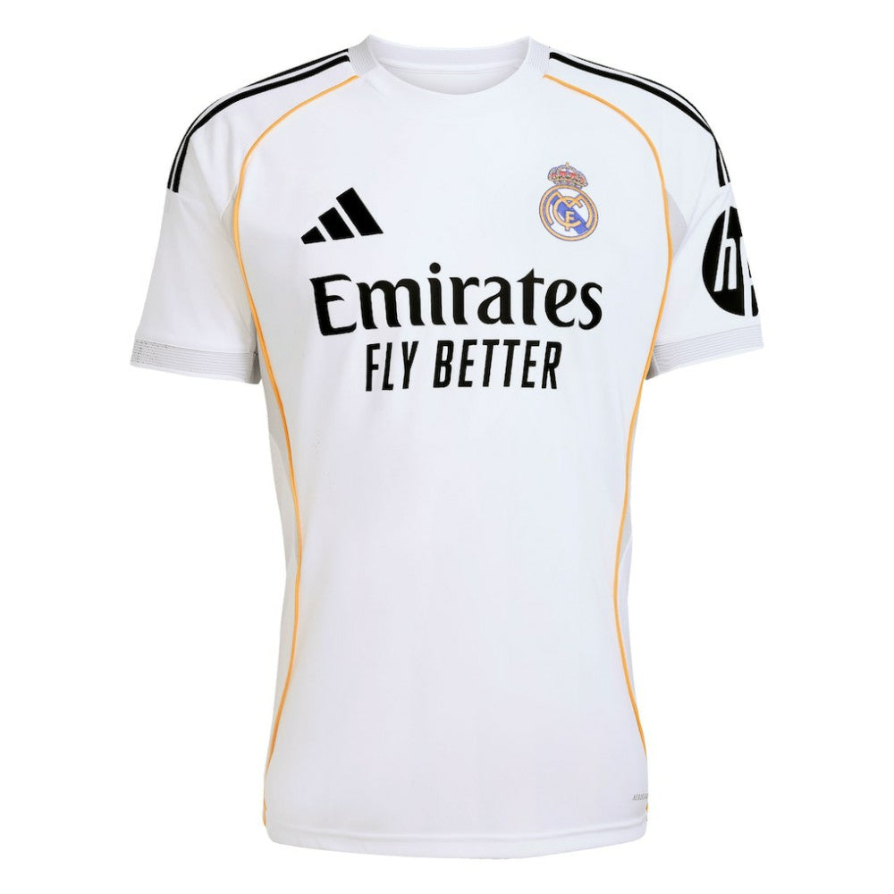 Vini Jr. Real Madrid 2025/26 Home Replica Jersey White