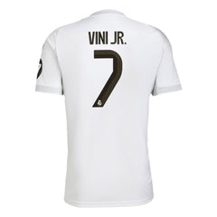 Vini Jr. Real Madrid 2025/26 Home Replica Jersey White