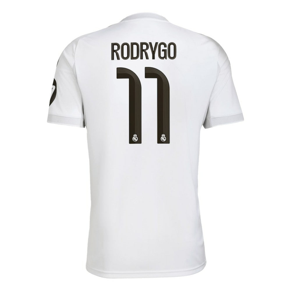 Rodrygo Real Madrid 2025/26 Home Replica Jersey White