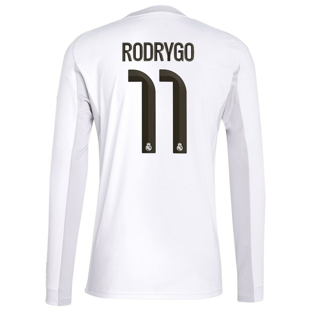 Rodrygo Real Madrid 2025/26 Home Replica Jersey White