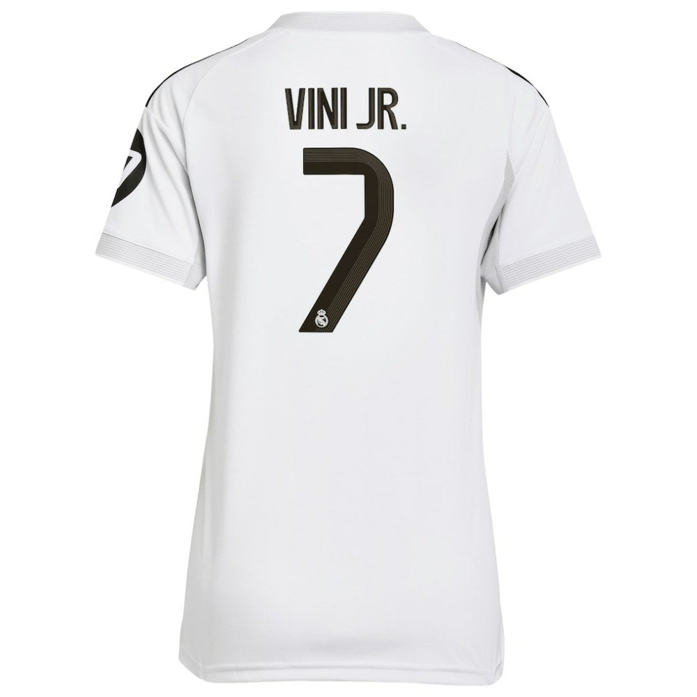 Vini Jr. Real Madrid Women's 2025/26 Home Replica Jersey White