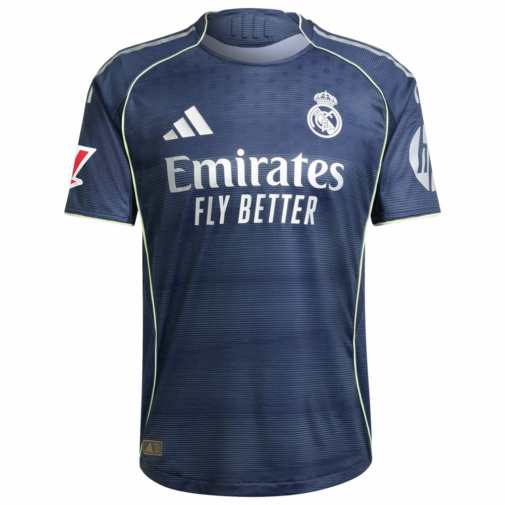 Jude Bellingham Real Madrid 2025/26 Away Player Jersey Blue