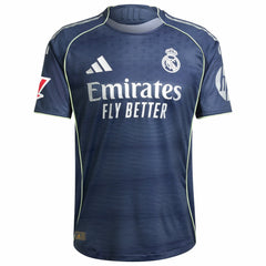 Vini Jr. Real Madrid 2025/26 Away Player Jersey Blue