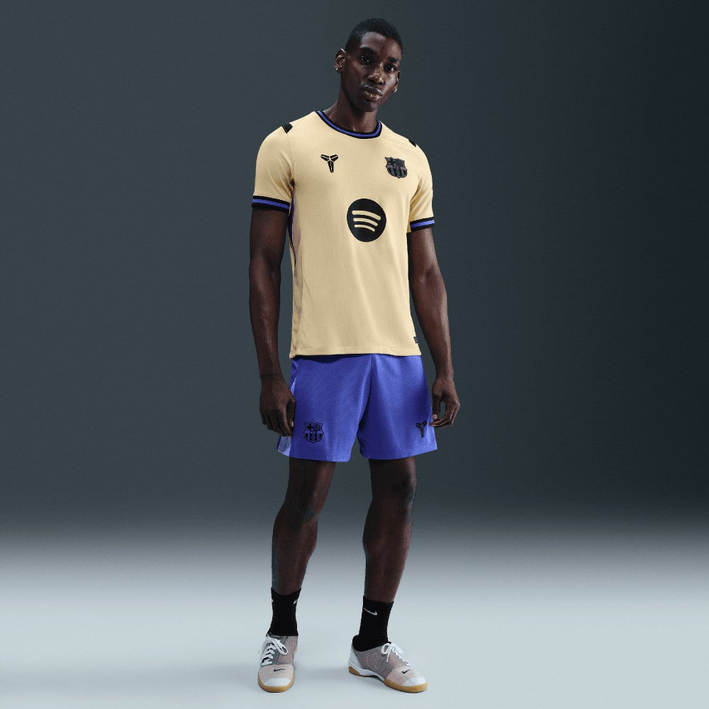 Barcelona 2025/26 Away Stadium Replica Jersey Gold