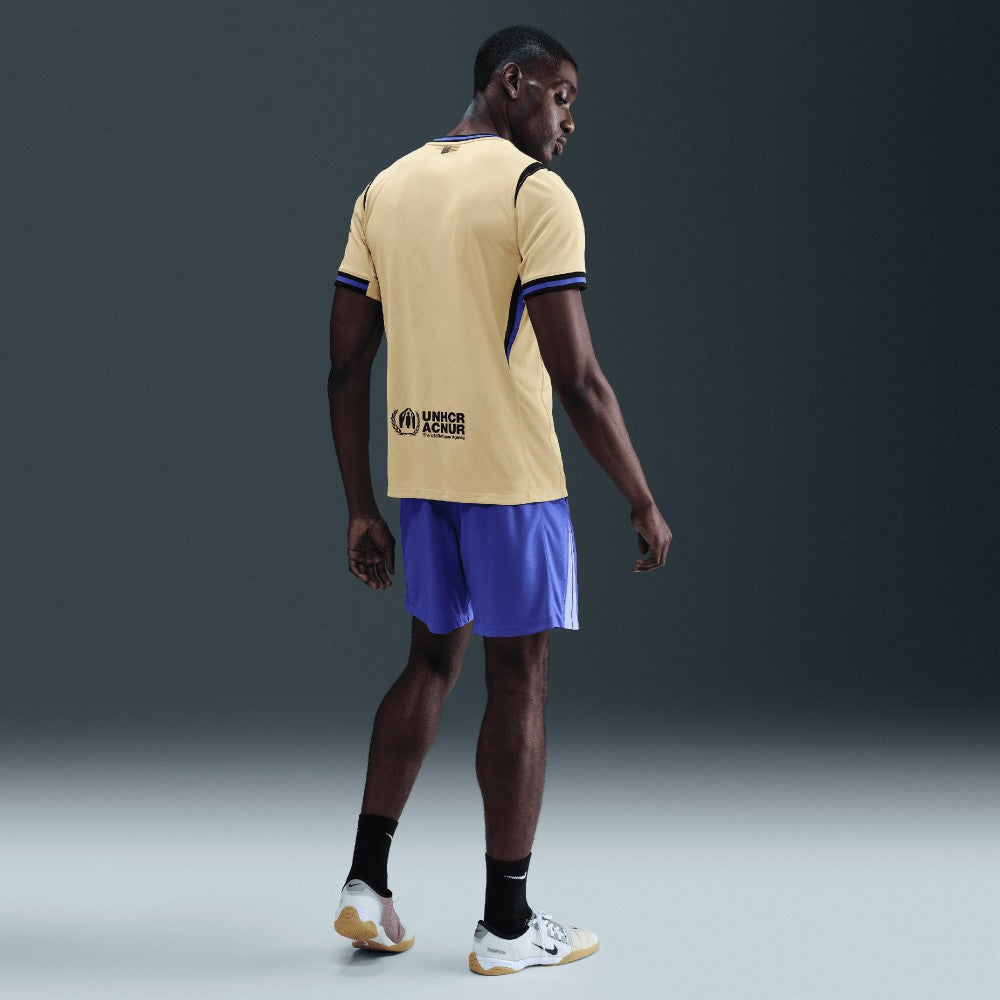 Barcelona 2025/26 Away Stadium Replica Jersey Gold
