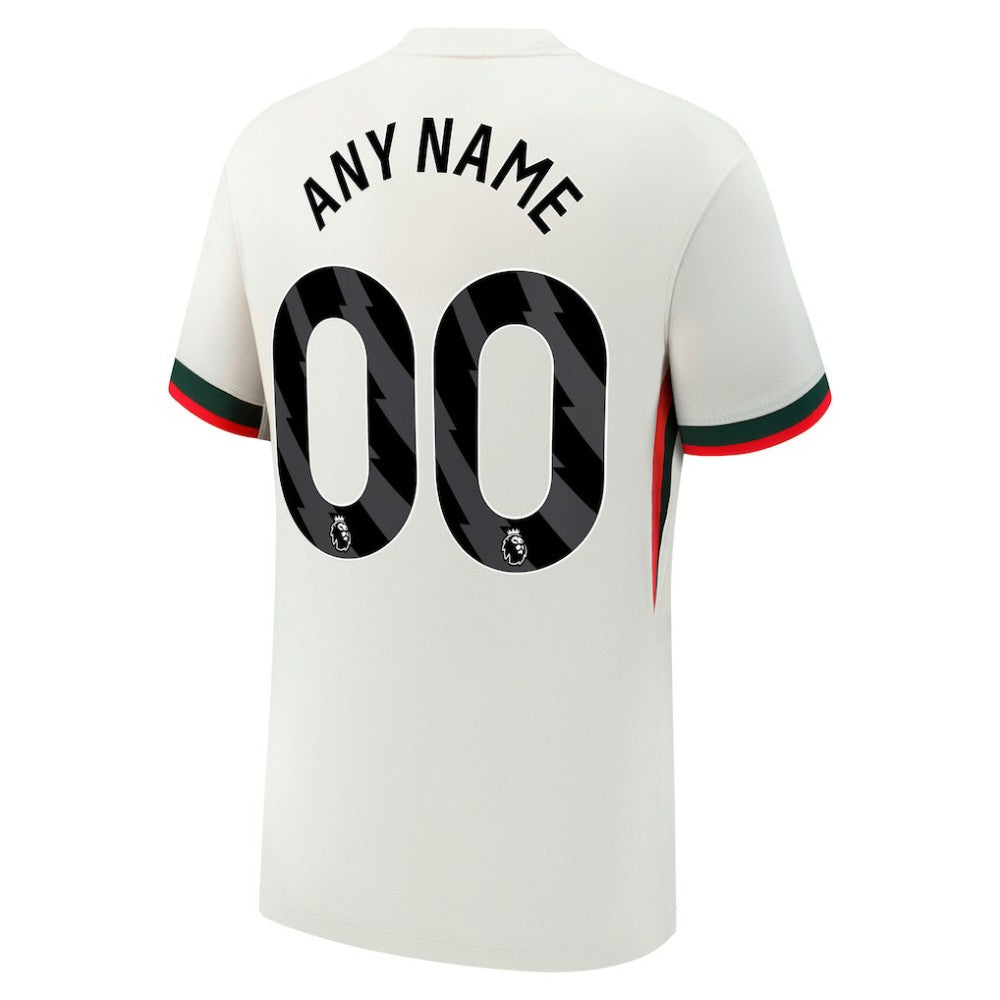 Chelsea 2025/26 Away Replica Custom Jersey Cream shop
