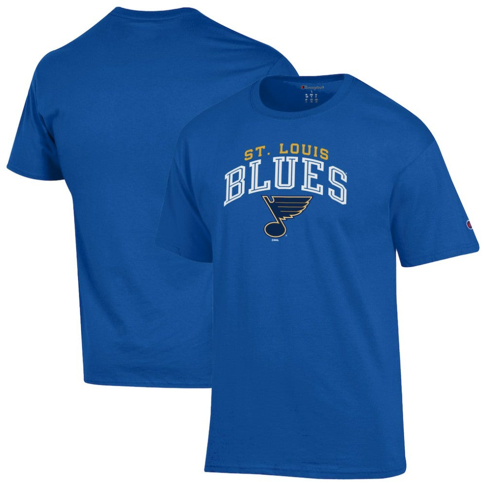 NHL St. Louis Blues Champion Primary Logo T-Shirt - Royal