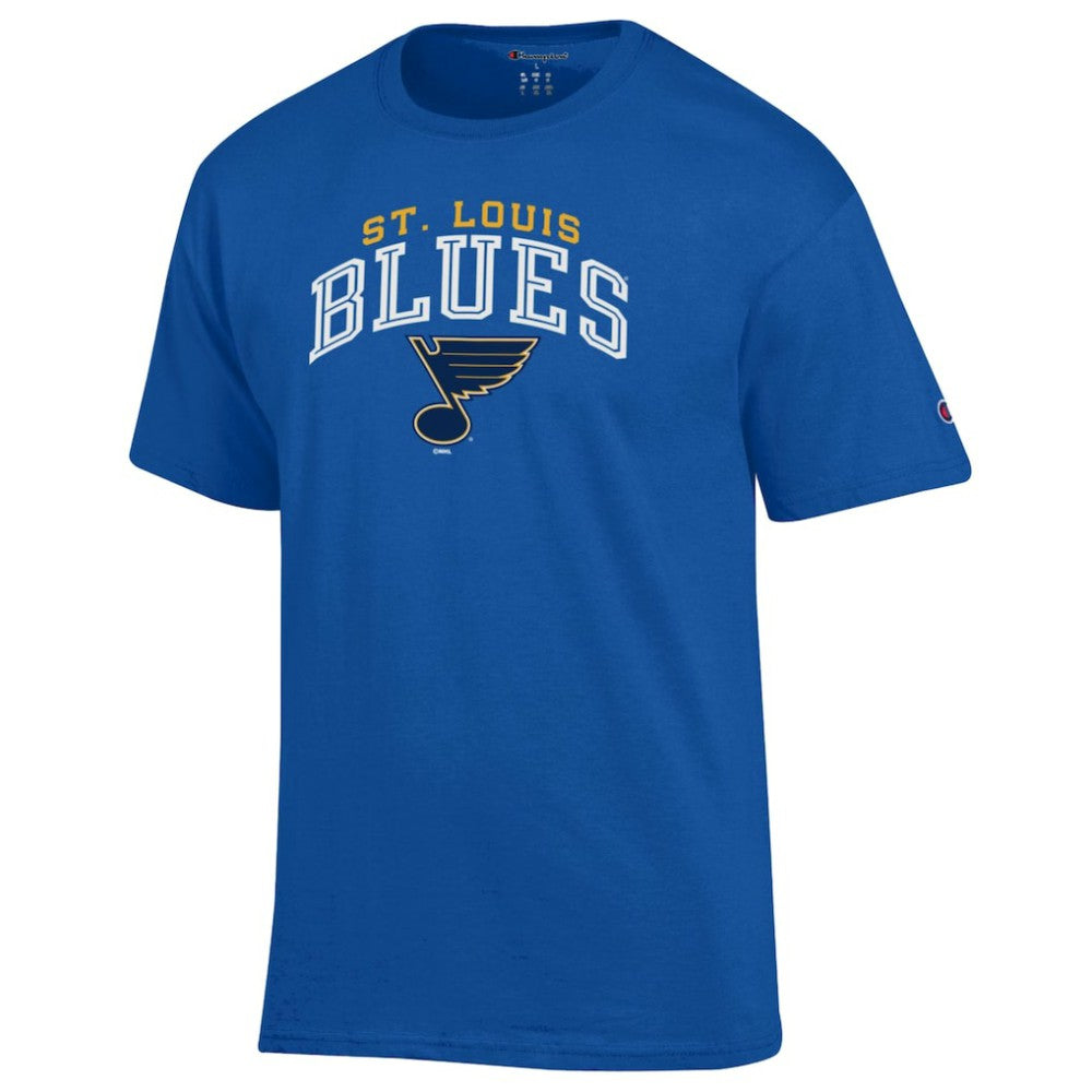NHL St. Louis Blues Champion Primary Logo T-Shirt - Royal