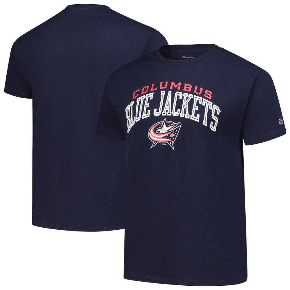 NHL Columbus Blue Jackets Champion Primary Logo T-Shirt - Navy
