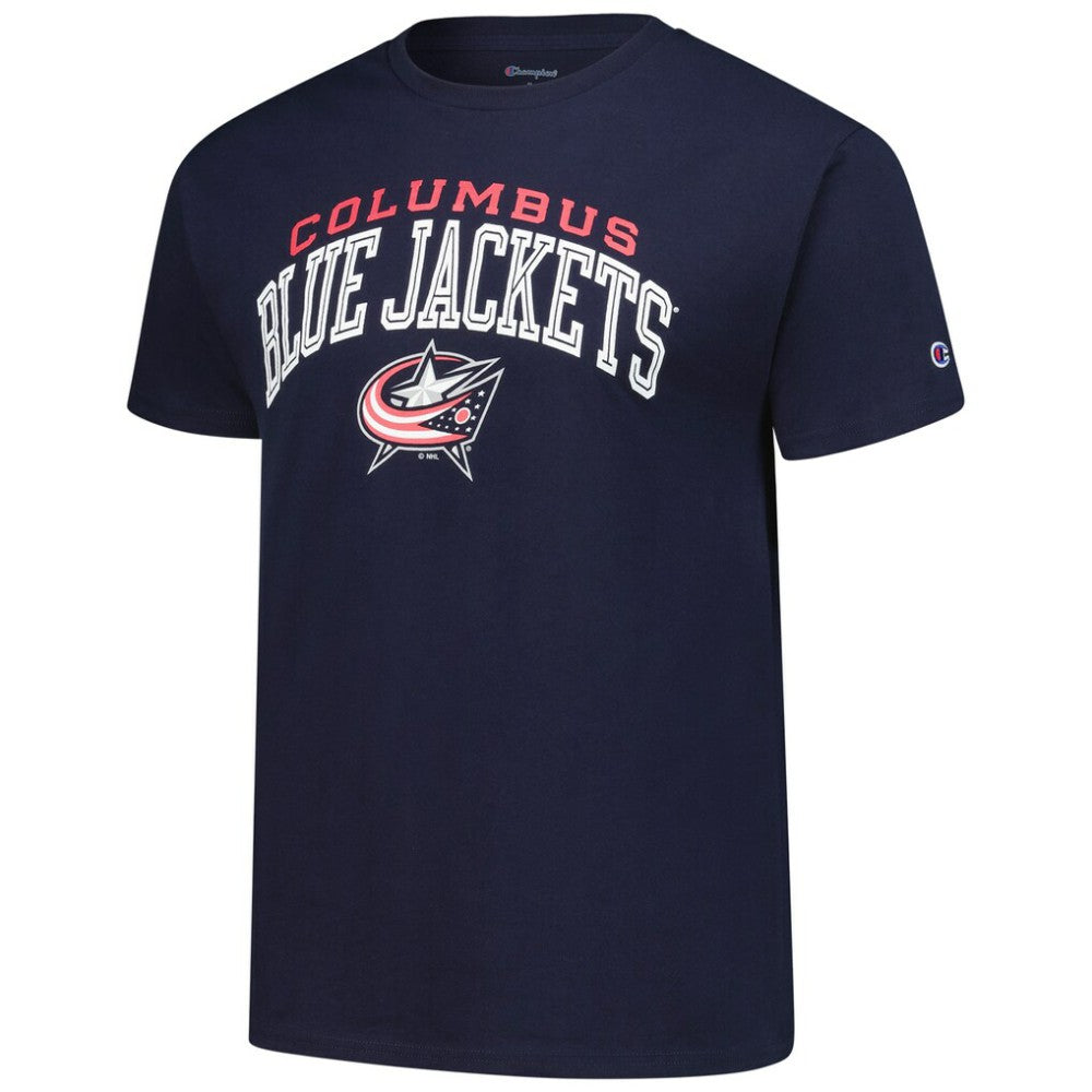 NHL Columbus Blue Jackets Champion Primary Logo T-Shirt - Navy