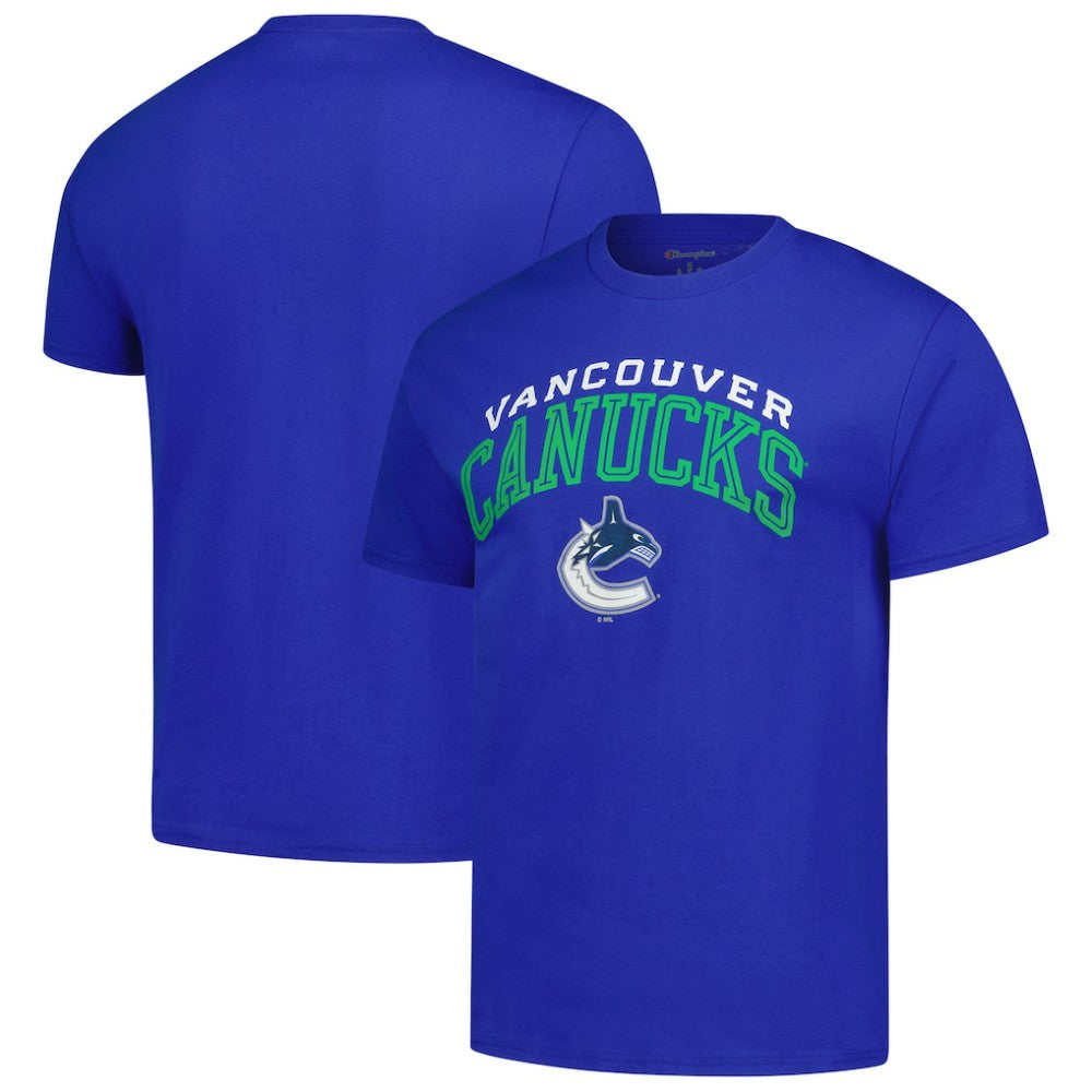 NHL Vancouver Canucks Champion Primary Logo T-Shirt - Royal