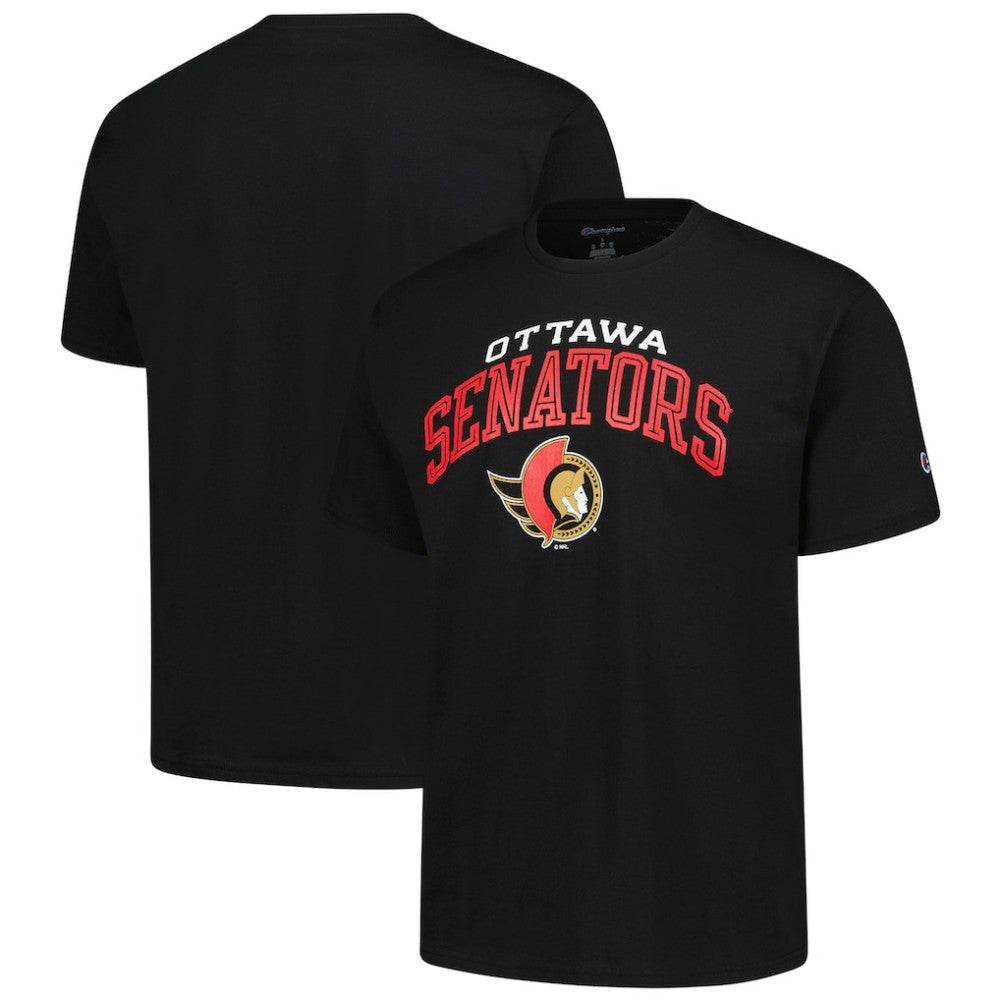NHL Ottawa Senators Champion Primary Logo T-Shirt - Black
