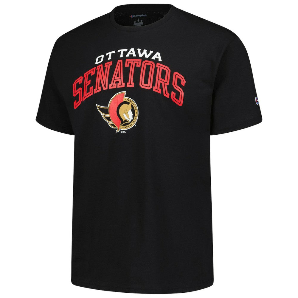 NHL Ottawa Senators Champion Primary Logo T-Shirt - Black