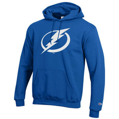 NHL Tampa Bay Lightning Champion Primary Logo 1-Hit Pullover Hoodie - Blue