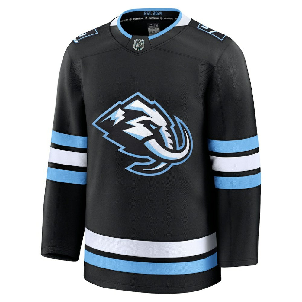 NHL Utah Mammoth Fanatics Home Premium Jersey - Black