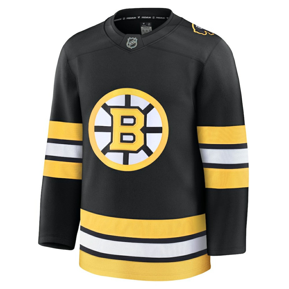 NHL Boston Bruins Fanatics Home Premium Jersey - Black