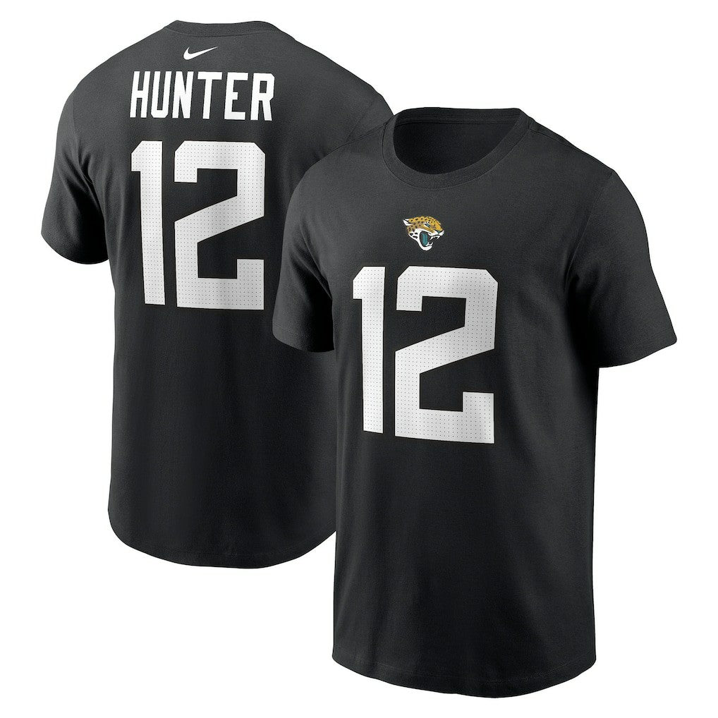 Travis Hunter Jacksonville Jaguars Name & Number T-Shirt Black